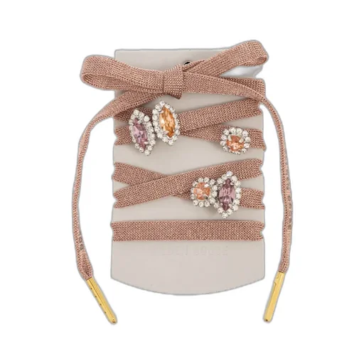 Crystal-Embellished Shoelaces