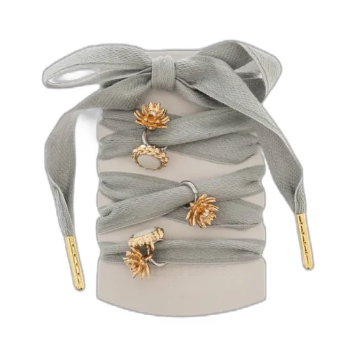 Charm-Embellished Shoelaces