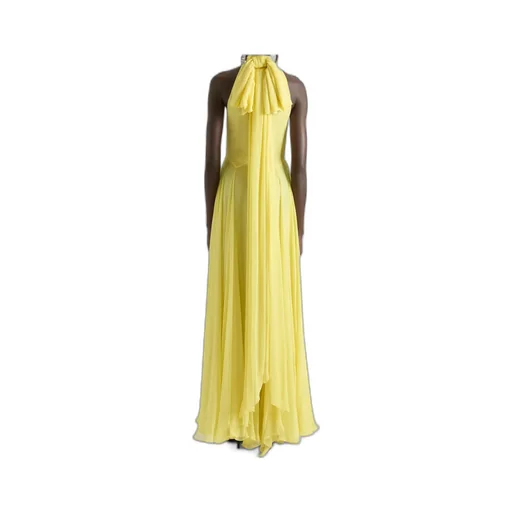 Givenchy Bow-Detailed Halterneck Evening Dress