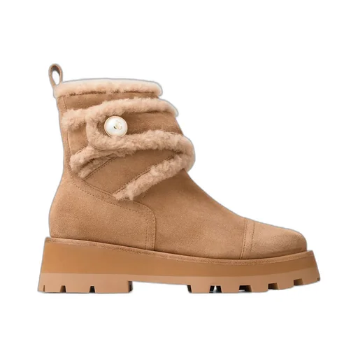 Round-Toed Ankle Boots