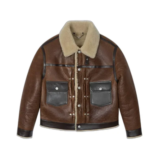 Kenzo Genderless Shearling Trucket Jacket