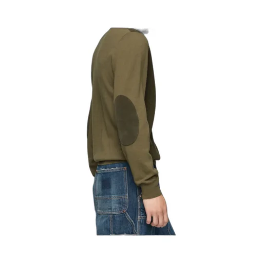 Maison Margiela Two-Toned Turtleneck Knitted Jumper