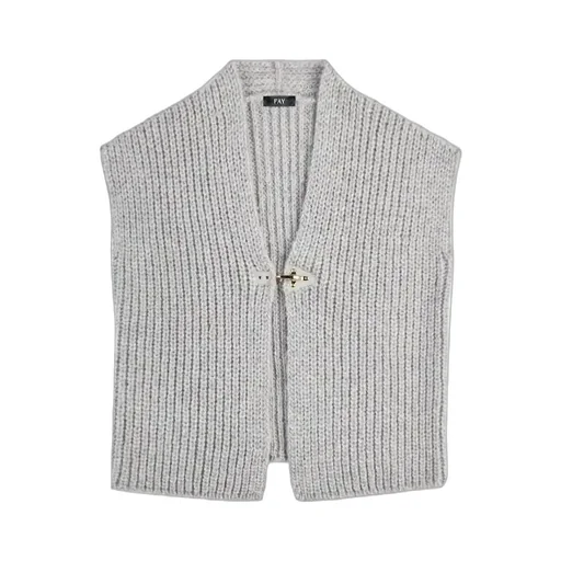 Fay Hook-Closure Mohair Waistcoat