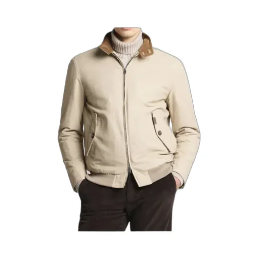 Fay Padded Bomber Jacket