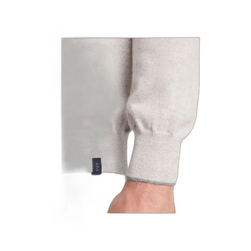 Fay Elbow-Patch Round Neck Knitwear