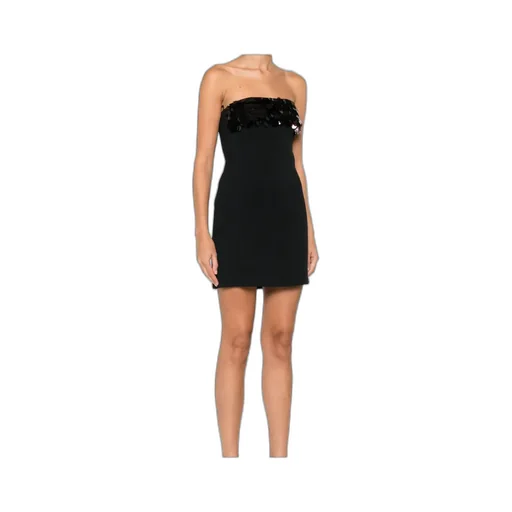 David Koma Sequin Trim Mini Dress