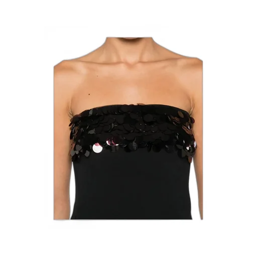 David Koma Sequin Trim Mini Dress
