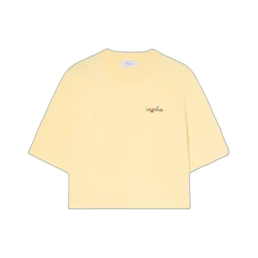 Off-White Logo Printed Crewneck T-Shirt
