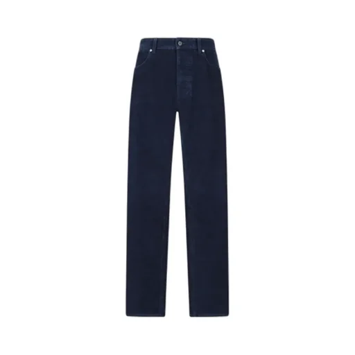 Stone Island Logo Patch Straight-Leg Pants