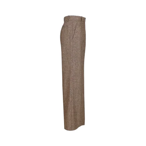 Valentino Pleat Detailed Flared Pants