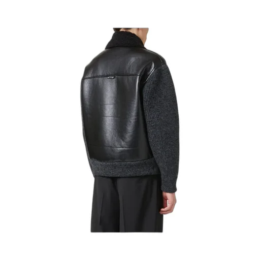 Leather-Like Zipper Casual Jacket
