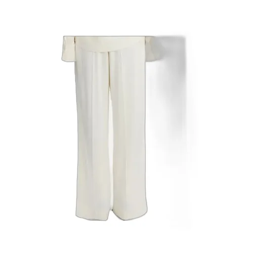 Victoria Beckham Wide-Leg Pleated Pants