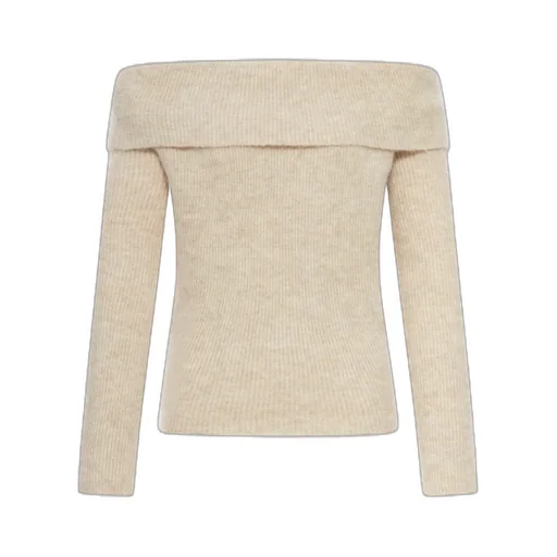 Rick Owens Off-Shoulder Knitted Jumper