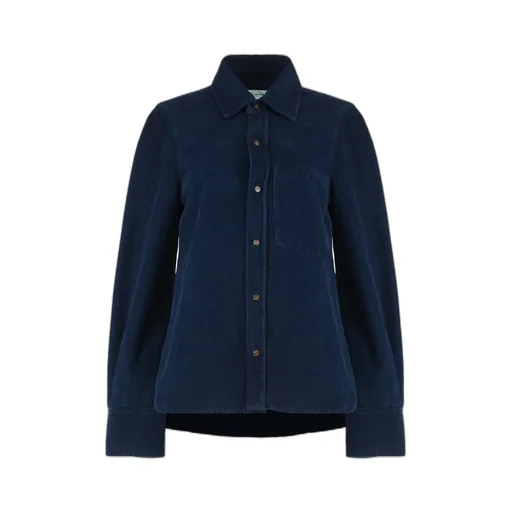 Victoria Beckham Corduroy Button-Up Shirt