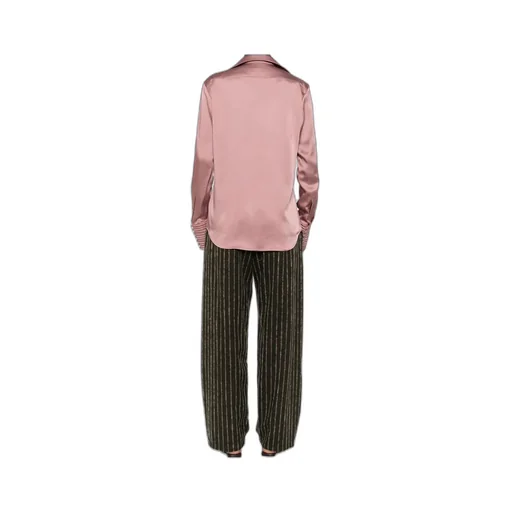 Long-Sleeved V-Neck Shirt