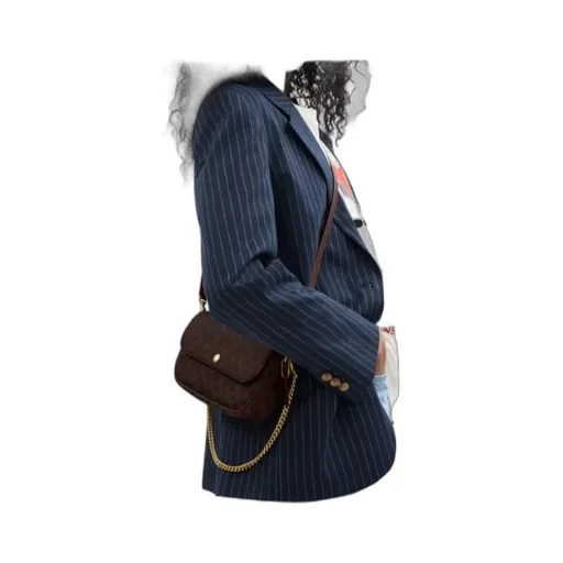 Brook Flap Chain Bag In Signature Canvas