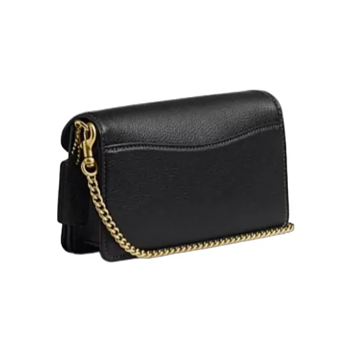 Coach Logo Plaque Chain Crossbody Bag
