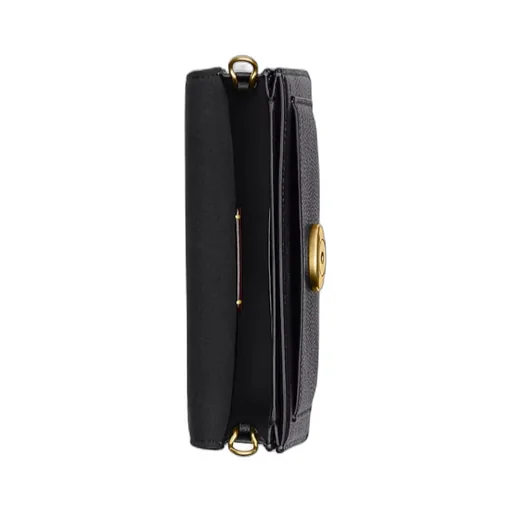 Coach Logo Plaque Chain Crossbody Bag