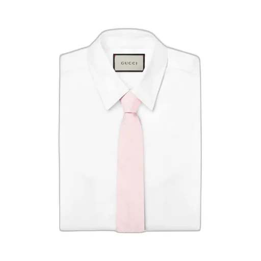 Gg Silk Jacquard Tie