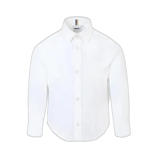 Long-Sleeved Logo-Embroidered Shirt