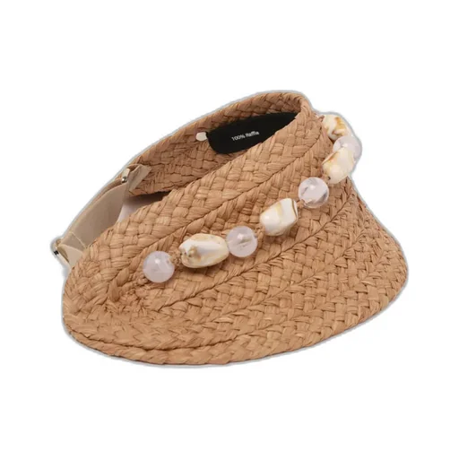 Helen Kaminski Beaded Straw Hat