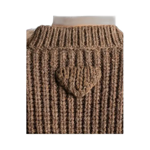 Wool And Shearling Cardigan