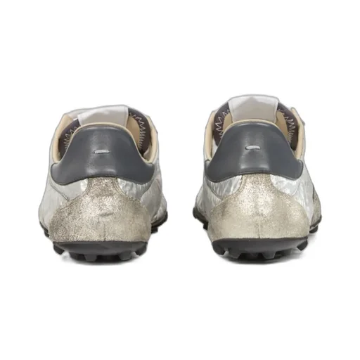 Maison Margiela Metallic Panelled Low-Top Sneakers