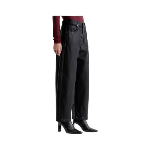 Cropped 5-Pocket Jeans.