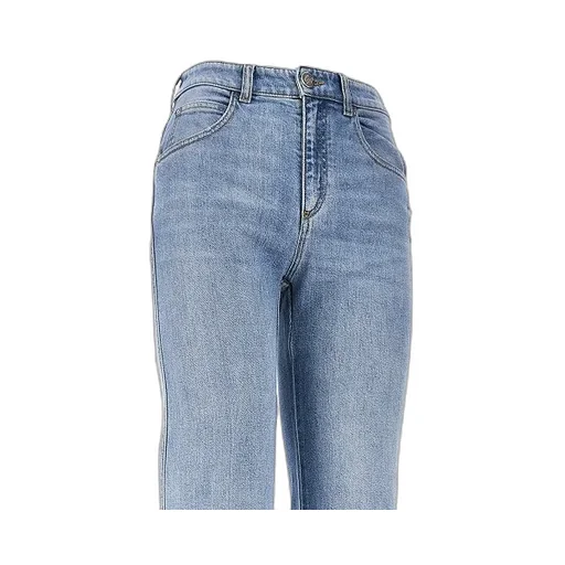 Belt Loop Denim Trousers