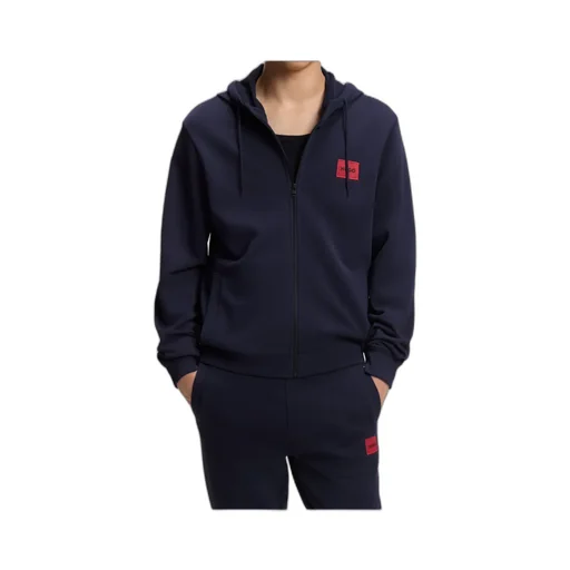 Long-Sleeved Hooded Sweatshirt
