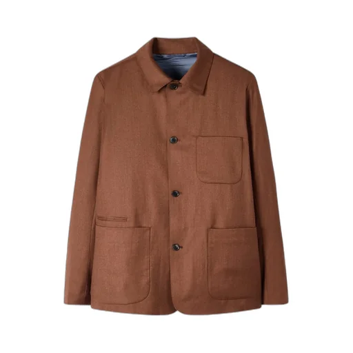 Paul Smith Overdyed Flannel Work Jacket