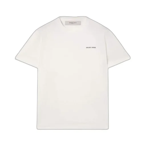 Golden Goose Deluxe Brand Logo Printed Crewneck T-Shirt