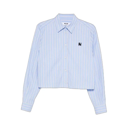 Striped Logo-Embroidered Shirt