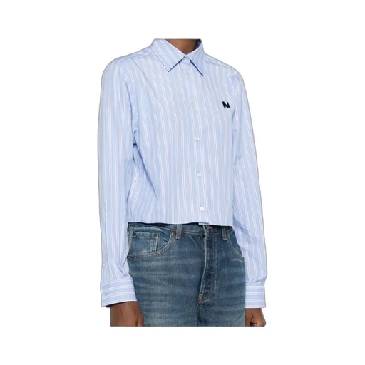 Striped Logo-Embroidered Shirt