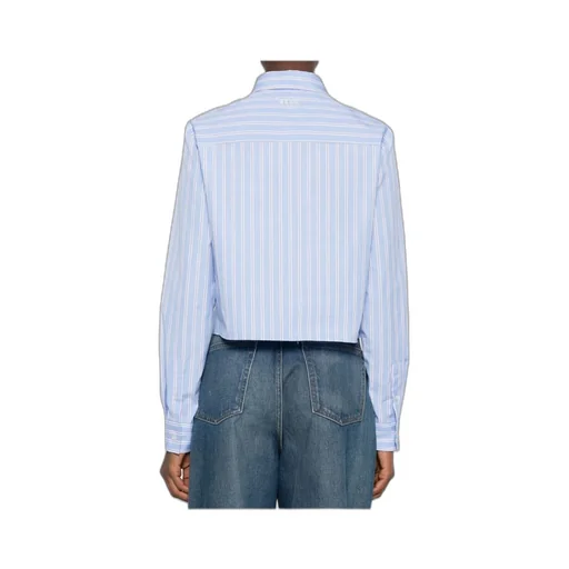 Striped Logo-Embroidered Shirt