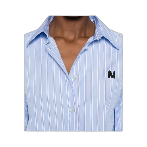 Striped Logo-Embroidered Shirt