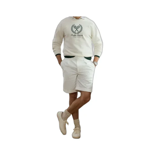 Tennis-Motif Sweatshirt