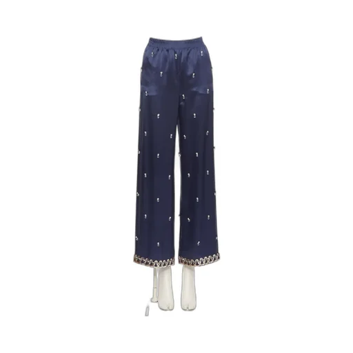 Elastic Waist Casual Pants
