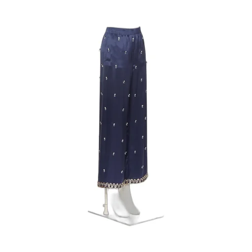 Elastic Waist Casual Pants