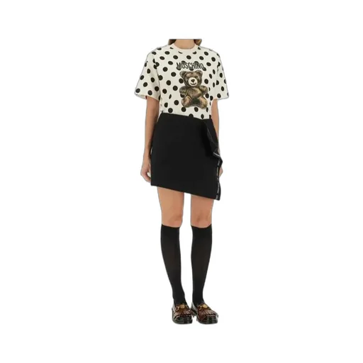Moschino Logo Printed Skirt