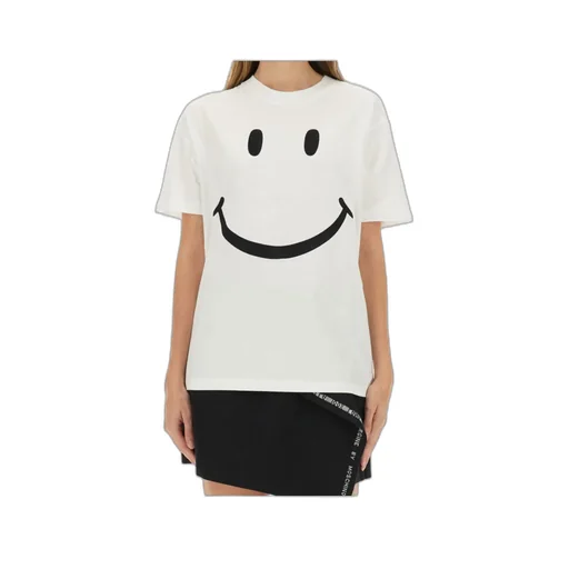 Moschino Smile Printed Crewneck T-Shirt