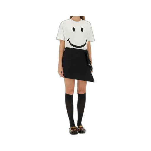 Moschino Smile Printed Crewneck T-Shirt