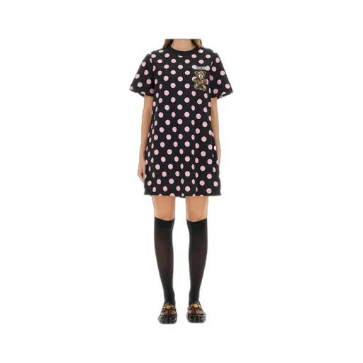 Moschino Teddy Bear Printed Dress