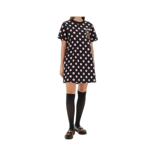 Moschino Teddy Bear Printed Dress