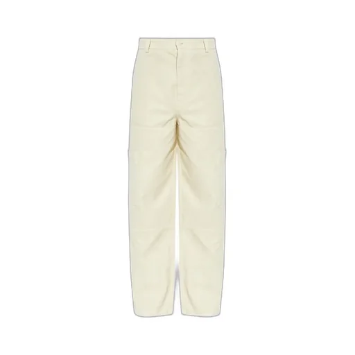 Off-White Straight Leg Cargo Pants