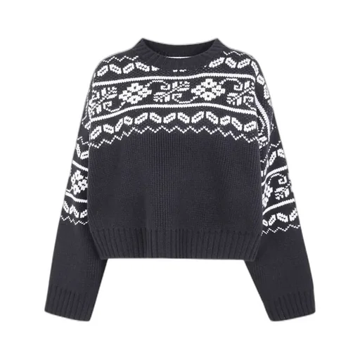Ribbed Crewneck Sweater