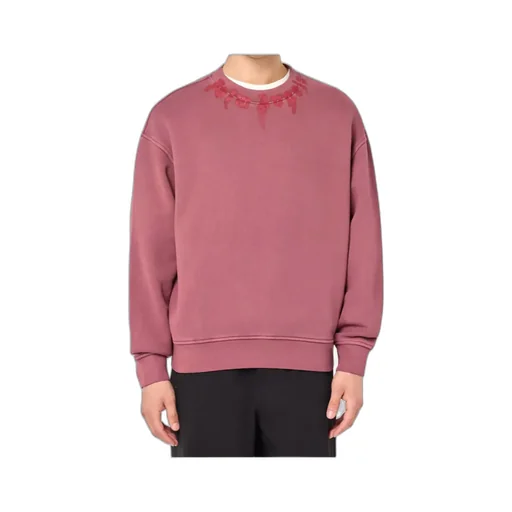 Palm Angels Logo Printed Crewneck Sweatshirt