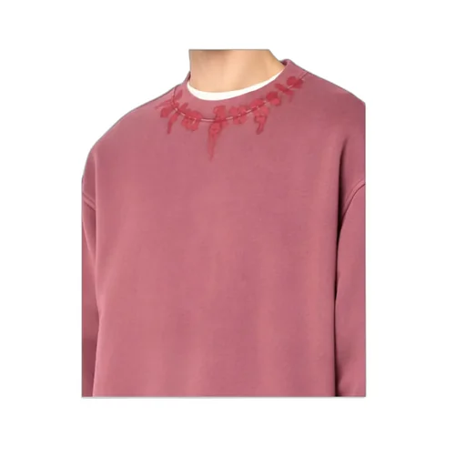 Palm Angels Logo Printed Crewneck Sweatshirt