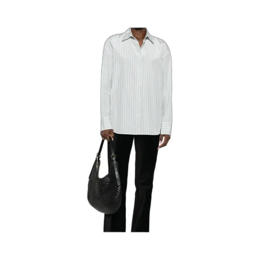 Striped Cotton Blend Shirt