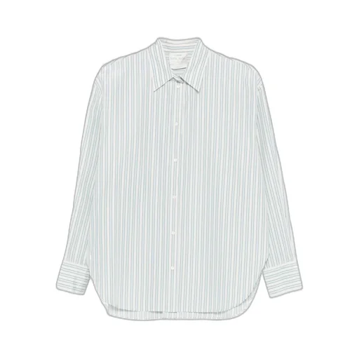 Striped Cotton Blend Shirt